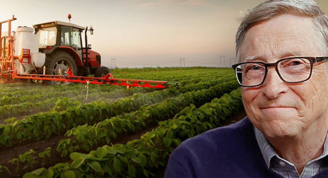 Bill Gates com tecnologia agro... Será??